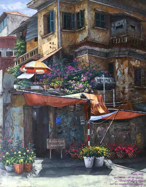 "Flower Town 2" - Vietnamse artist Pham Anh